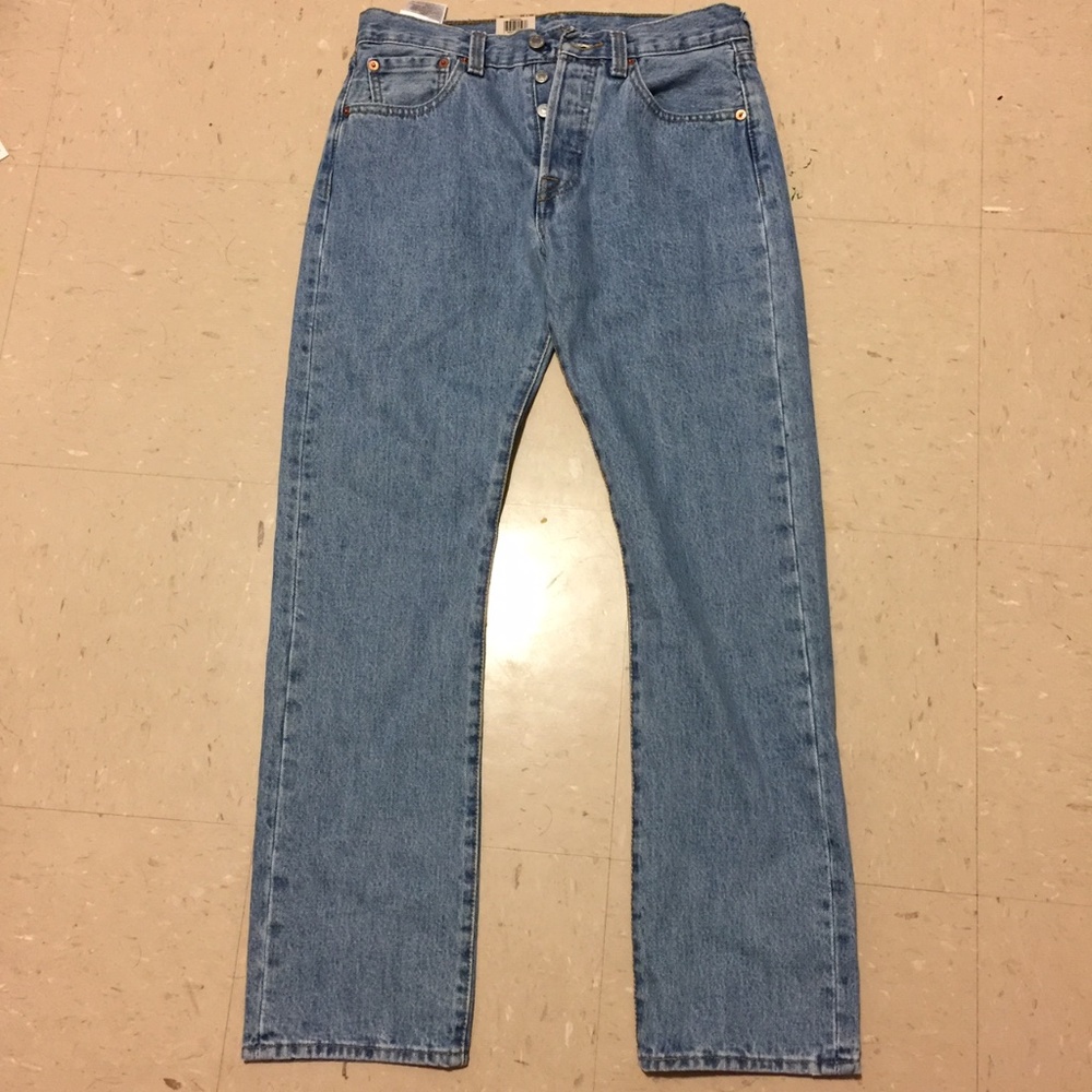 NWT Levi's original 501 mid-rise straight leg - Picture 2 of 3